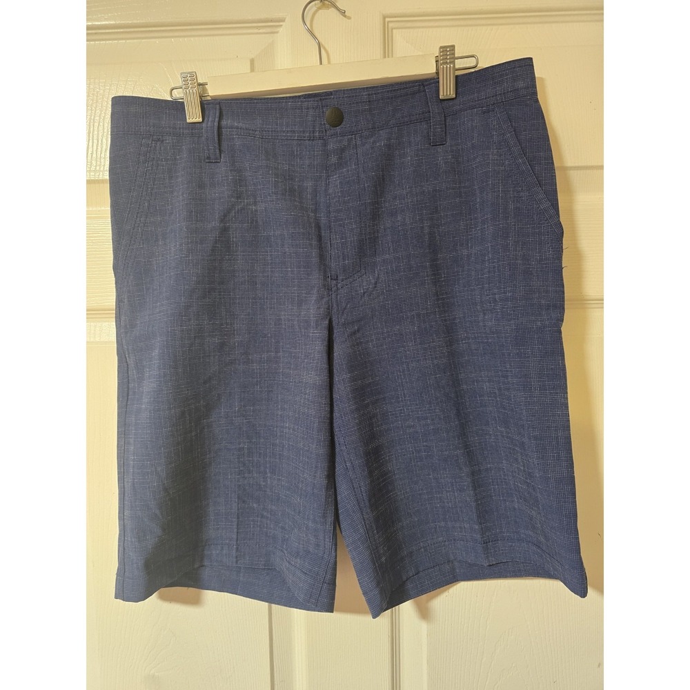 G.H.Bass & Co Shorts Men's Size 33 × 10 ‎ Hunter Green Quick Dry Navy Blue